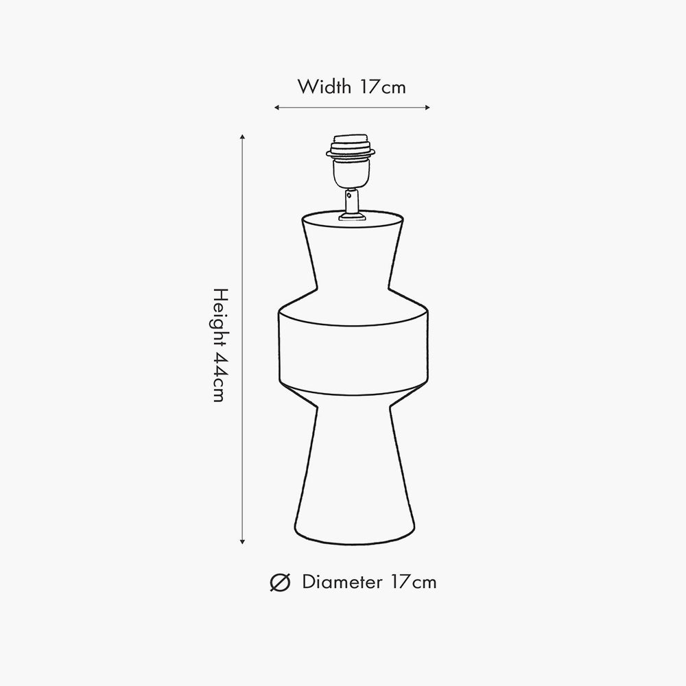 Koa Black Mango Wood Contemporary Table Lamp - Base Only